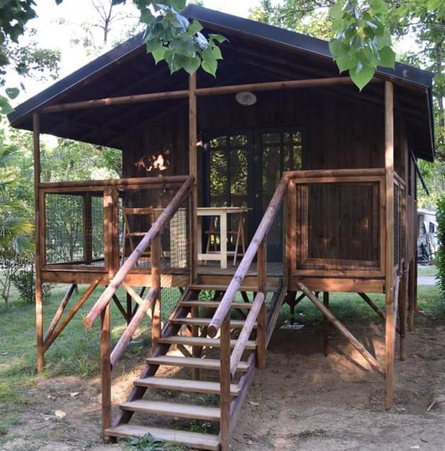 Hotel Camping Le Mouliat Moncrabeau Zewnętrze zdjęcie